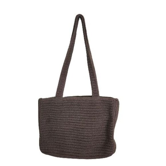 The Sak Neutral Tan Woven Shoulder Bag - Picture 1 of 7